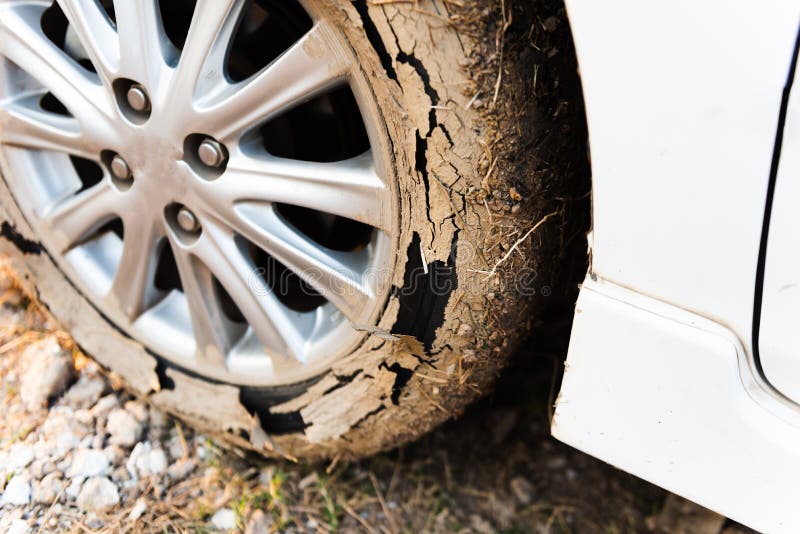 Wheel Tire Mess Up with Mud Stock Photo Image of transport, vehicle