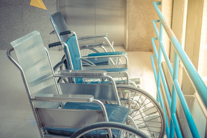 Wheelchair Empty in Hospital Stock Image Image of clinic, nursing
