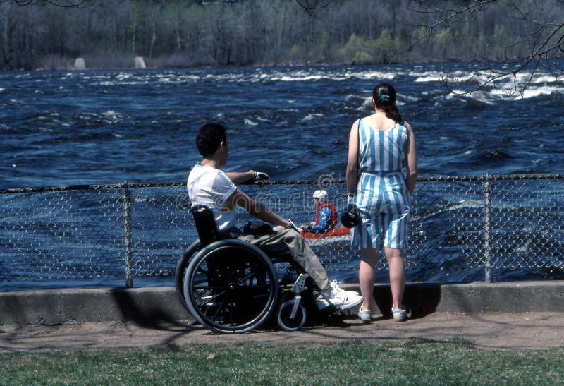 Wheelchair Watching Kayaker