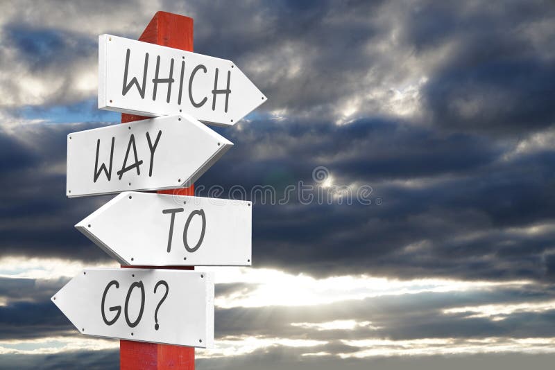 which way to go which way to go