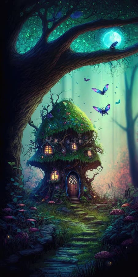 Mystical Forest Fairytale Live Wallpaper - free download