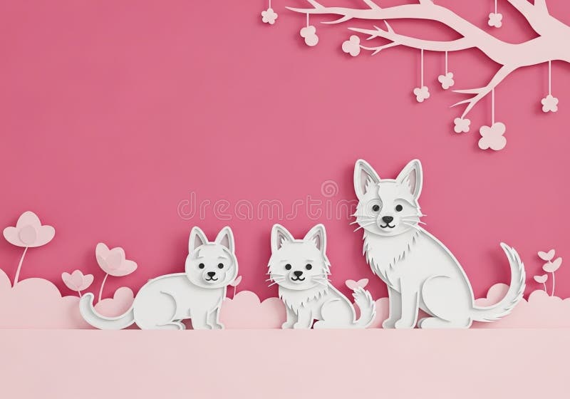 A whimsical illustration features three stylized vector illustration