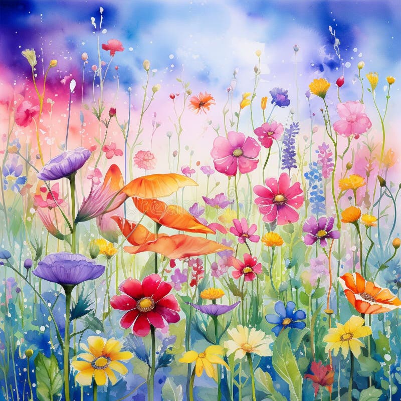 Wildflower Species Stock Illustrations – 630 Wildflower Species Stock