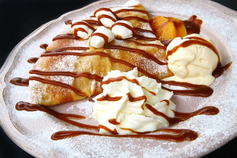 Whipped Cream and Ice Cream Stock Photo Image of drink, cakes 34894900