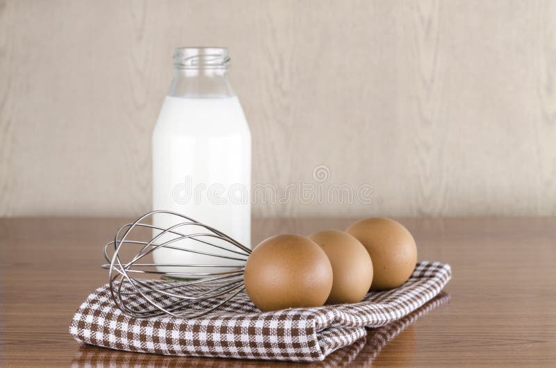 Whisk egg and milk stock photo. Image of preserves, kitchen 40687582