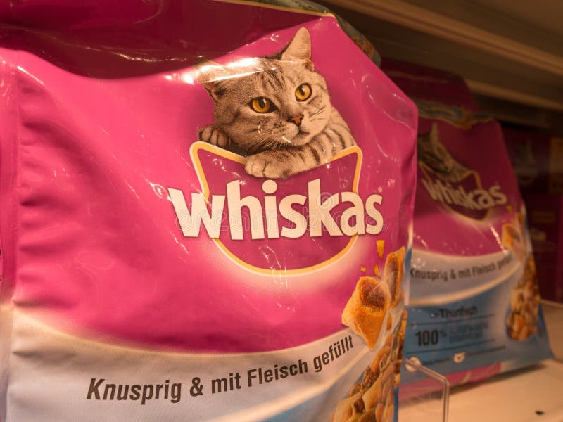 Whiskas Cat Food Products Of Mars Incorporated Editorial Stock Photo