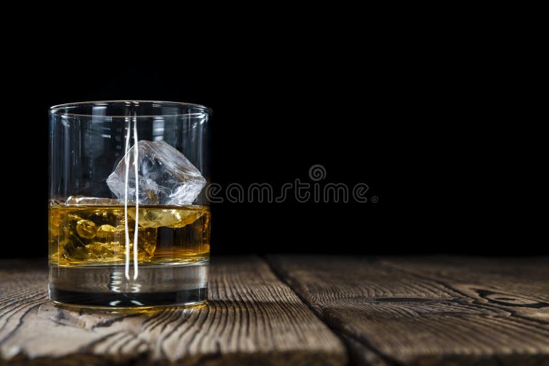 Whiskey in a glass