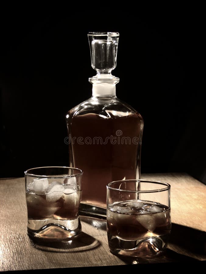 Whisky royalty-vrije stock afbeeldingen Whisky royalty-vrije stock afbeeldingen