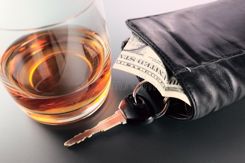 Whisky,money and key