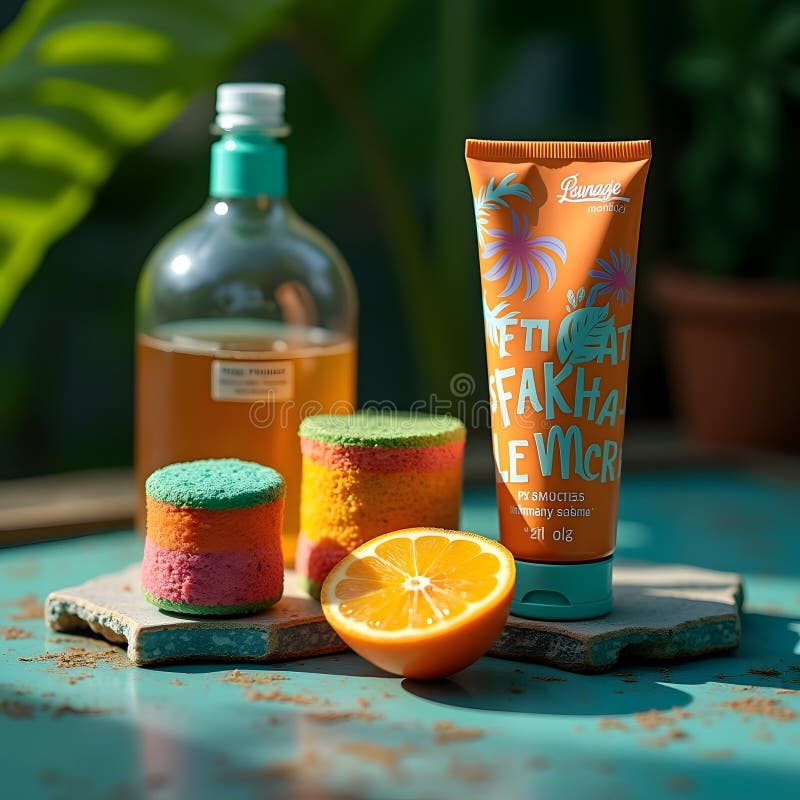 Whispers of the Night Empty Classroom on Beach, Bathed in Enchanting Light stock illustration