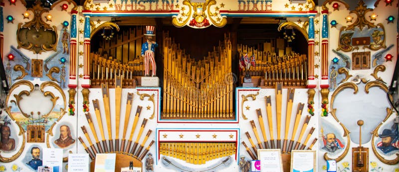 Whistlin Dikie organ arkivfoton Whistlin Dikie organ arkivfoton