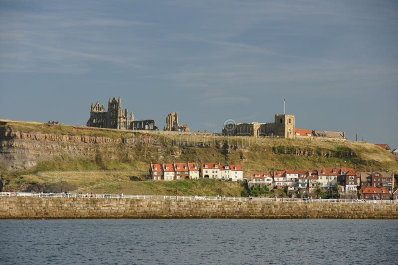 Whitby abbey, north yorkshire, Benedictine abbey royalty free stock photos Whitby abbey, north yorkshire, Benedictine abbey royalty free stock photos