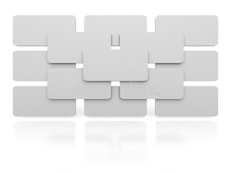 White Abstract Banner Design Background Stock Illustration