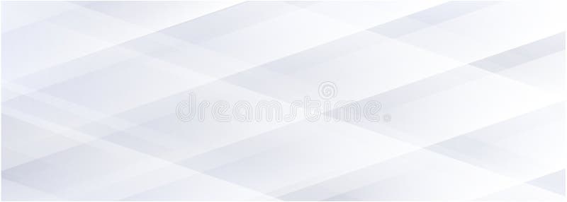 White Abstract Wide Banner Graphic Design Presentation Template