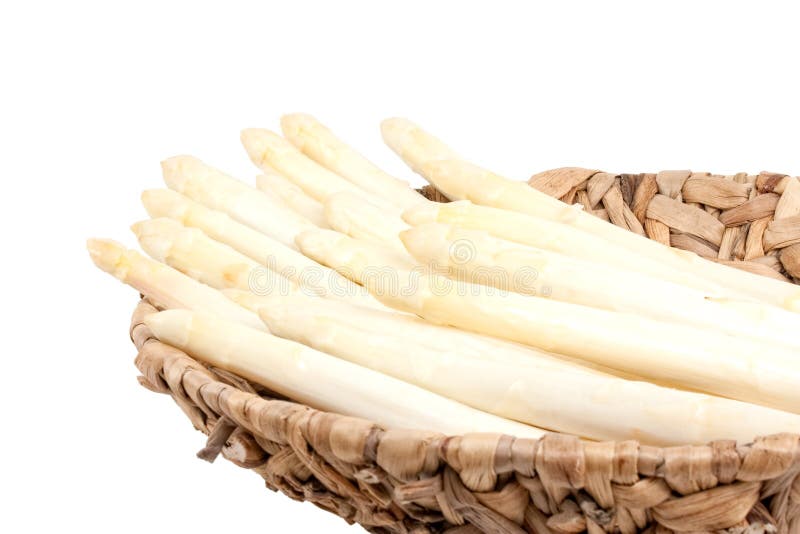 Fresh cut white asparagus stock image. Image of bunch 19326453