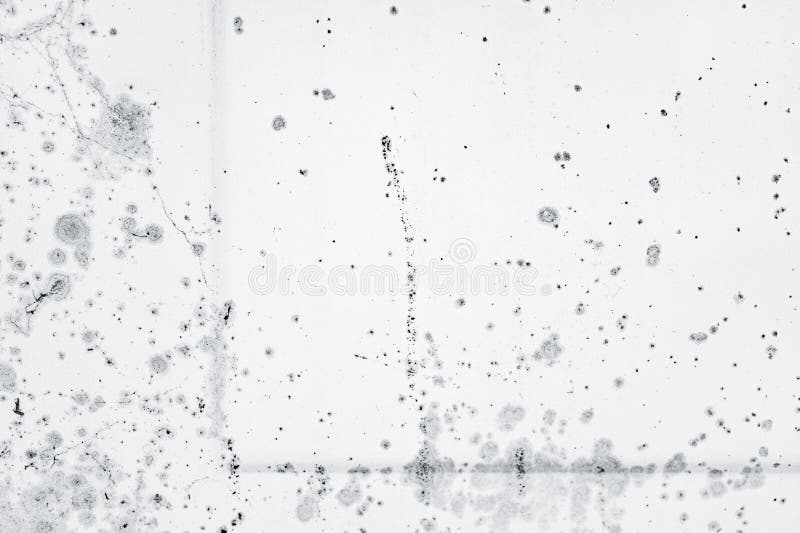 White background featuring an abstract black paint splatter design royalty free stock photos