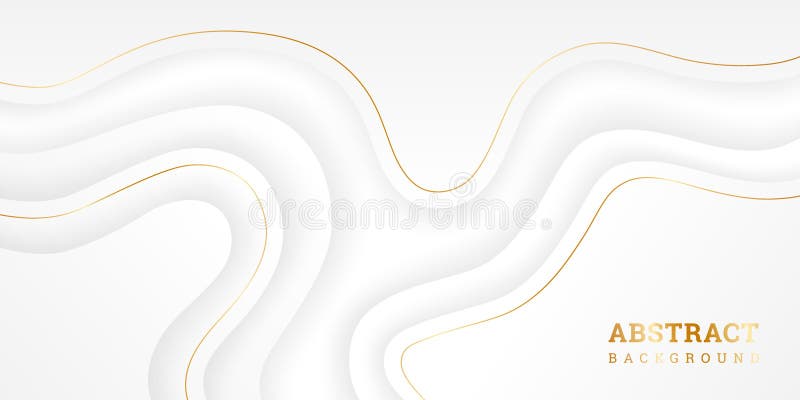 Paper Style 3d Rectangles White Background