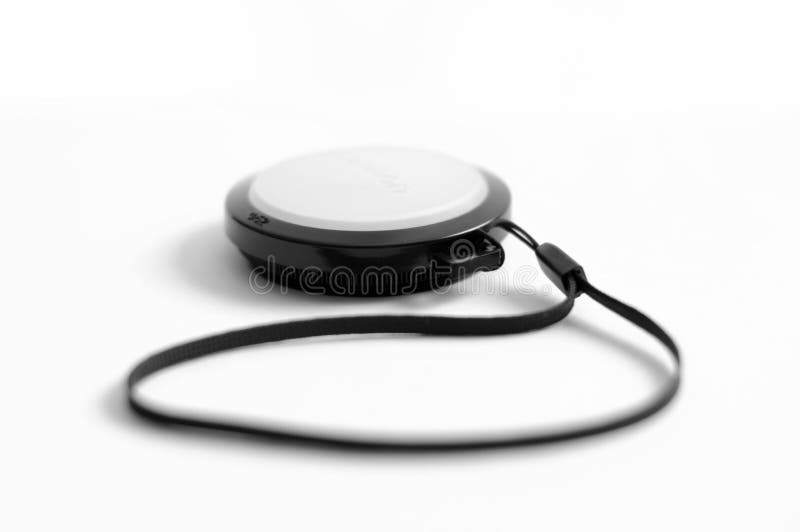 White Balance Lens Cap stock image. Image of isolated 5718857