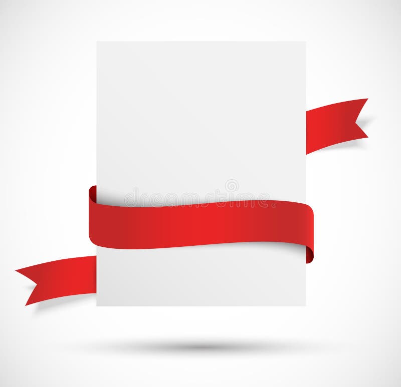 White banner vector illustration White banner vector illustration