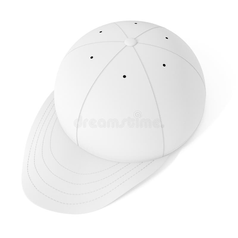 Download White Baseball Cap Isolated Stock Photo - Image of mockup ...