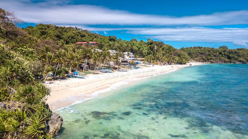 IligIligan Beach Boracay Island Philippines Tropical Paradise Stock ...