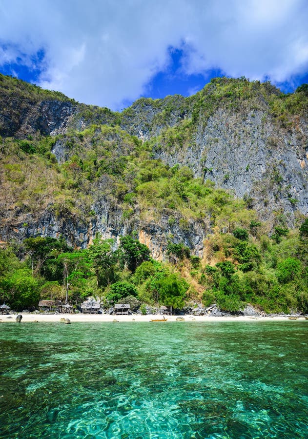 Seascape of Coron Island, Philippines Stock Image - Image of asian