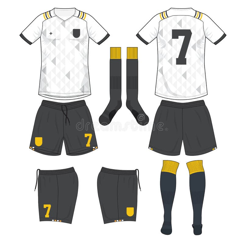 black and white football jersey