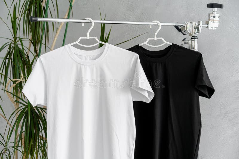 T-shirts on Hangers