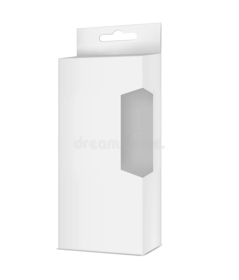 Packaging Box Window Tab Stock Illustrations 43 Packaging Box Window