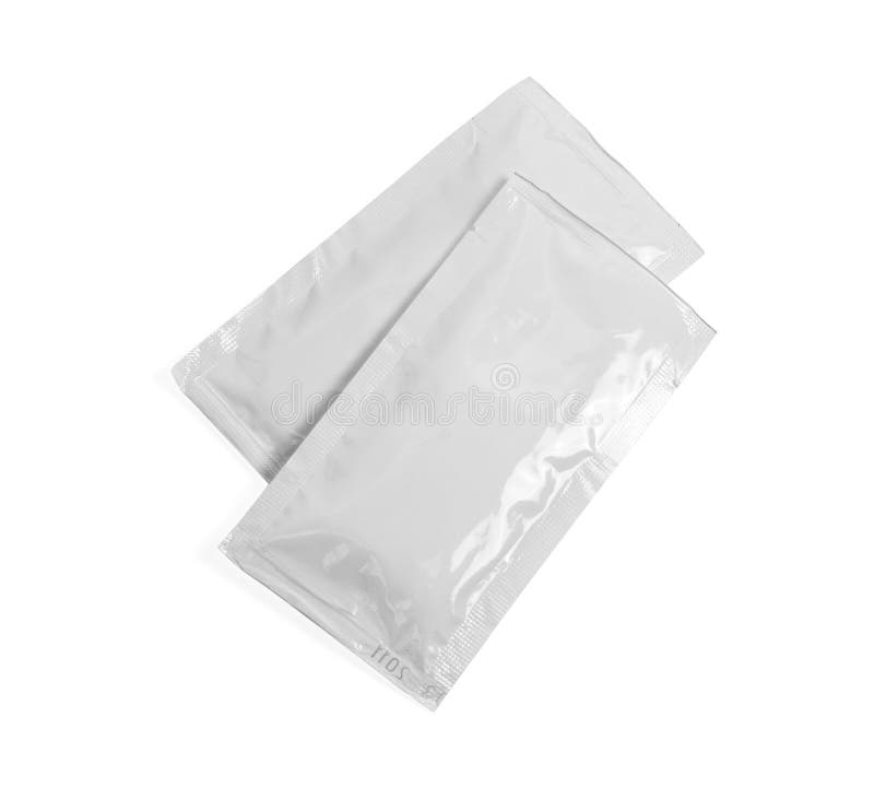 White blank plastic container royalty free stock image