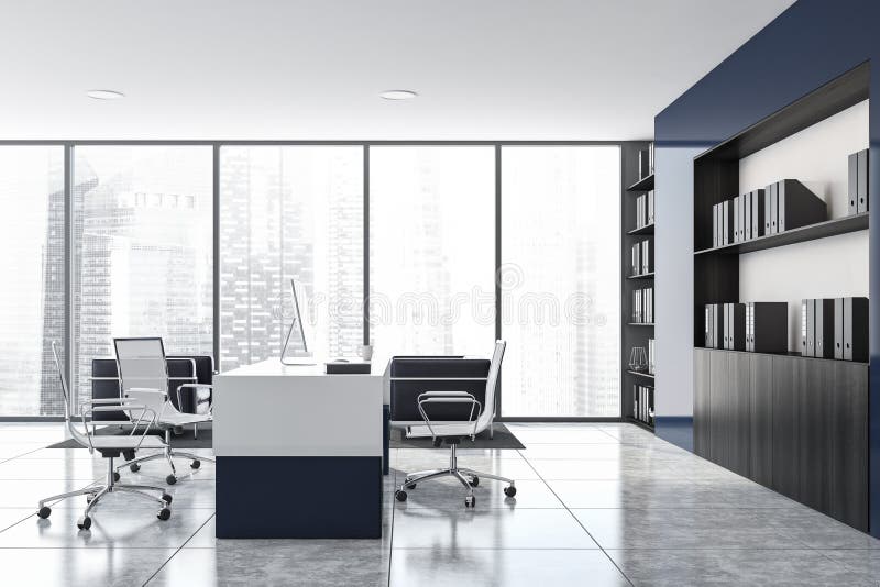 Văn phòng của CEO màu trắng và xanh: Đây là không gian làm việc của những người thành đạt và thành công. Màu trắng và xanh tạo nên sự độc đáo và tinh tế trong thiết kế, mang lại cảm giác hài hòa và năng động. Hãy đến và chiêm ngưỡng những hình ảnh về văn phòng CEO đầy ấn tượng.