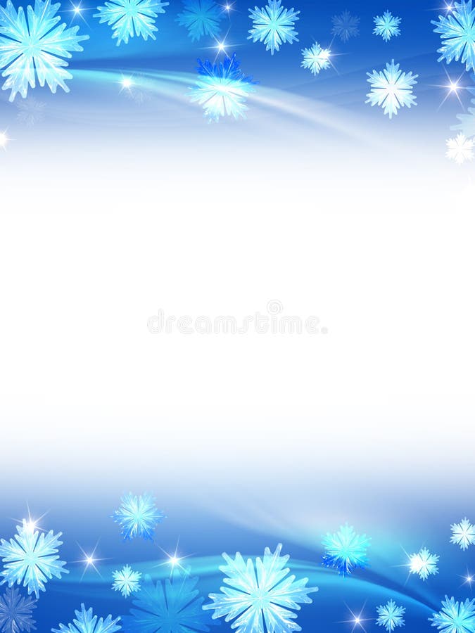 White blue christmas background