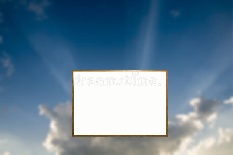 White Board in the Sky