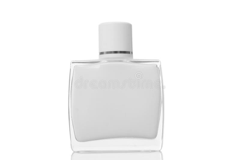 White Bottle Aftershave Cream Stock Photo Image of perfume, male 19162280