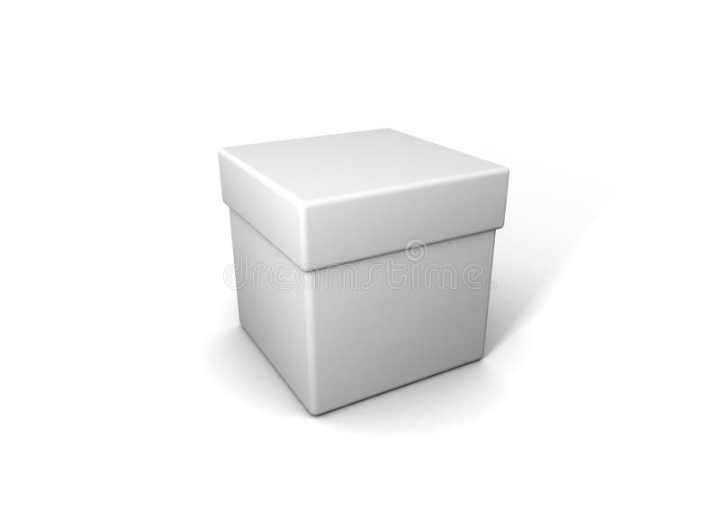 White box royalty free illustration