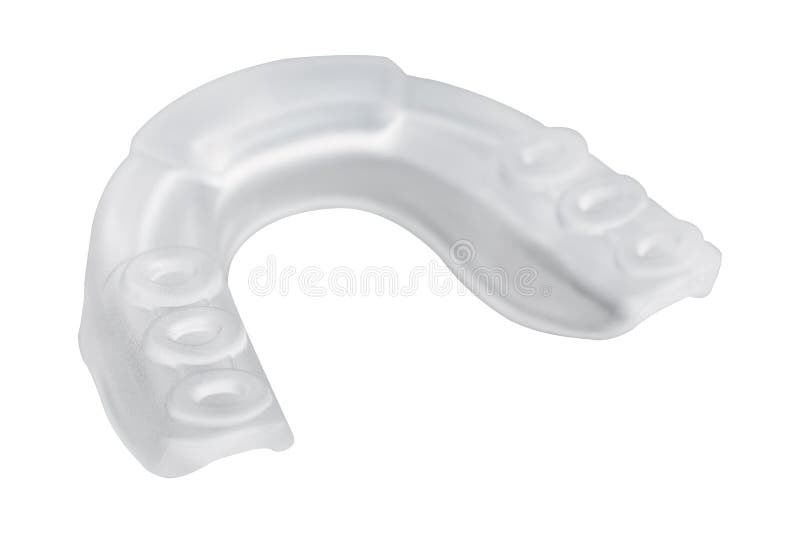 White Boxing Mouth Guard To Protect the Teeth and Lips, the Reverse