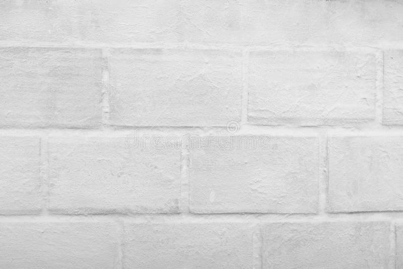 White Brick Wall in the Foreground. Stock Photo Image of structure