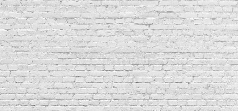 White brick wall urban Background in high resolution