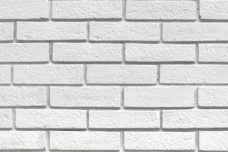 White bricks texture