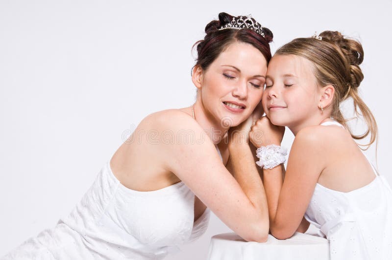 White Bride royalty free stock photography