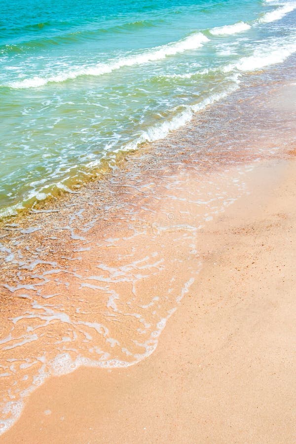 White Bubble of Sea Wave on the Beach Stock Photo - Image of structure ...