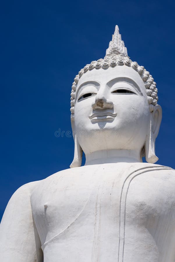 White buddha statue stock photo. Image of face, buddha 66238232