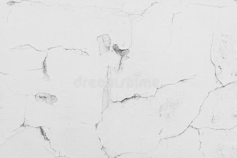 White Cement Wall with Crack Stock Image Image of marble, detail