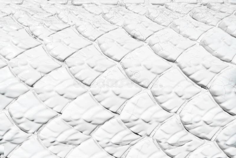 White dragon scale texture for background royalty free stock photography.