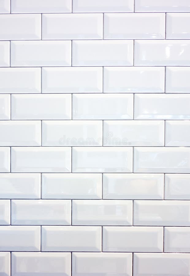 White ceramic  tile  wall stock photo Image of clean tile  