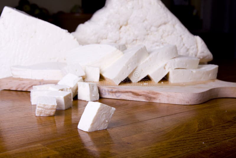 White cheese stock image. Image of wooden, delicatessen 12219639