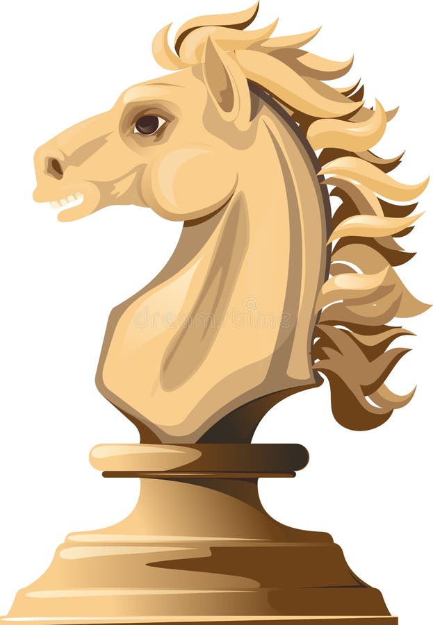 Imagens vetoriais Horse chess piece