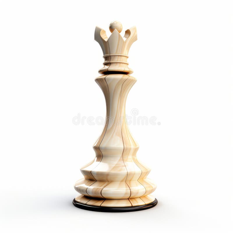 Timber Frame King Chess Piece: Hyper-detailed Rendering with Feminine ...