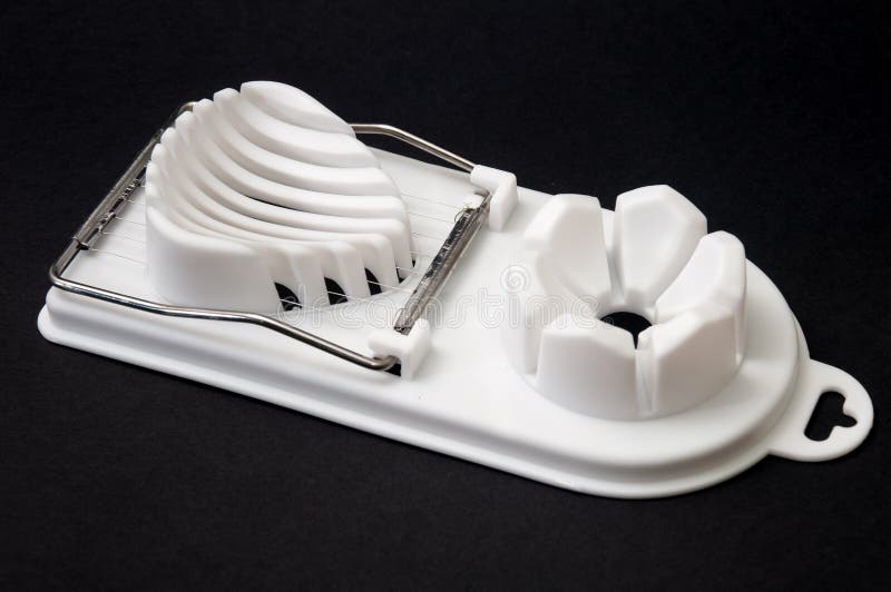 Sliced Egg on the Egg Chopper Stock Image Image of ingredient