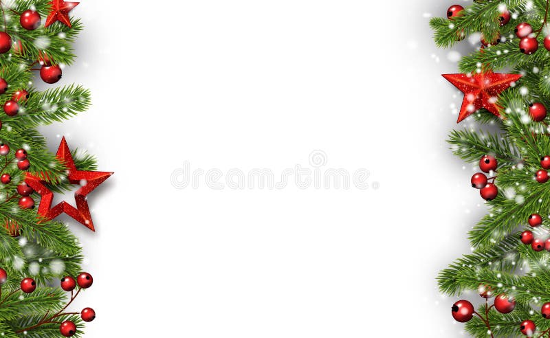 Christmas holly isolated on white background. Christmas and New Year  decoration. Vector illustration of plant elements 23905124 Vector Art at  Vecteezy